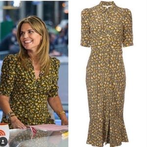 VERONICA BEARD Pike Dress Floral Silk 4